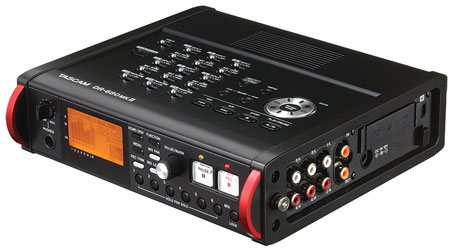 TASCAM DR-680 MKII PORTABLE RECORDER For SD / SDHC card, 8 channel, mic in, line in