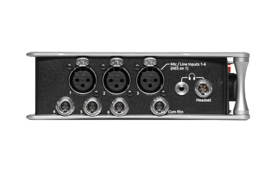 SOUND DEVICES 833 PORTABLE MIXER Digital, 8-channel, 12-track, 256GB internal SSD, 2x SD slots