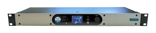 AMPETRONIC C5-1N HEARING LOOP DRIVER Single channel, 5A, 1x 20V, networkable