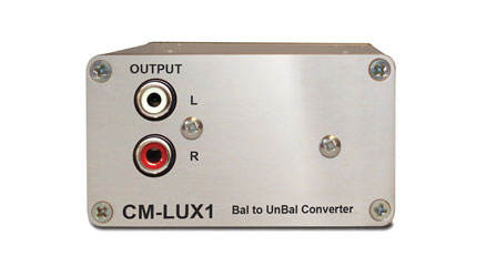 SONIFEX CM-LUX1 PRO-INTERFACE Passive, balanced XLR to unbalanced RCA phono