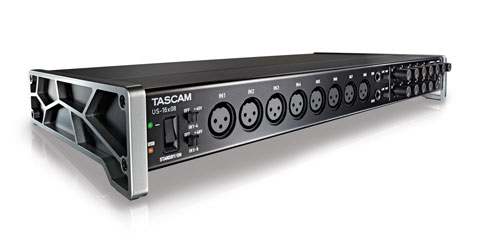 TASCAM US-16X08 USB AUDIO INTERFACE 16-in/8-out, 96kHz/24-bit, with MIDI I/O