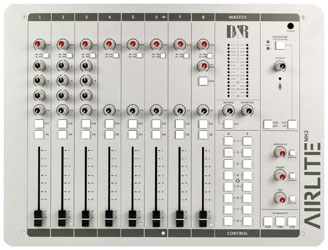 D&R AIRLITE-USB BROADCAST MIXER 3x XLR mic in, 8x RCA stereo in, 4x USB I/O, 1x VOIP channel