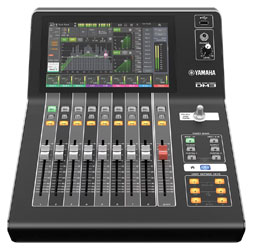 YAMAHA DM3 DIGITAL MIXING CONSOLE 9x faders, 16x8 analogue I/O, 18x18 USB I/O, 16x16 Dante I/O