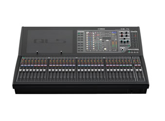 YAMAHA QL5 MIXER Digital, Dante, 32 mono/8 stereo inputs, 16 outputs, 32+2 faders