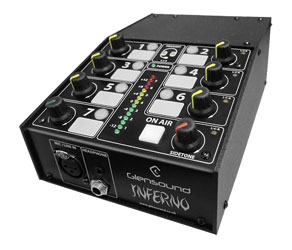 GLENSOUND INFERNO COMMENTARY UNIT For one user, Dante I/O