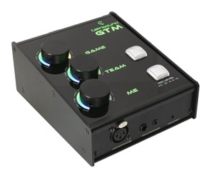 GLENSOUND GTM AUDIO INTERFACE Dante, SPDIF/analogue/USB/Dante input, headphone/headset out