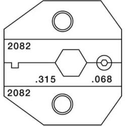 PALADIN 2082 DIE SET For Belden 1694A (8.00mm, 1.72mm cavities)