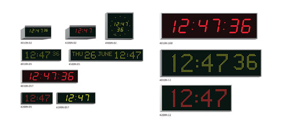 WHARTON CLOCKS - Network Versions - 4000N Series