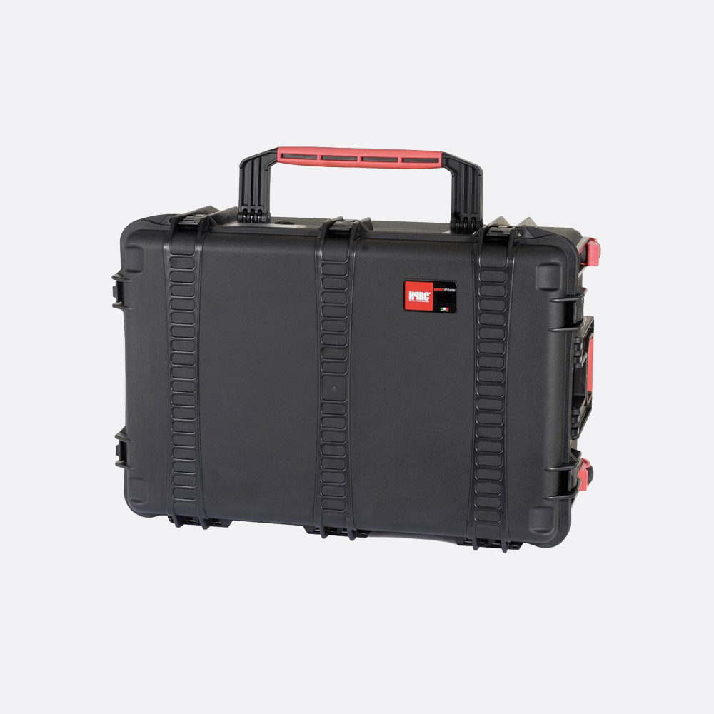 Black Waterproof Storage Case With Foam Insert - 86mm x 350mm x 230mm