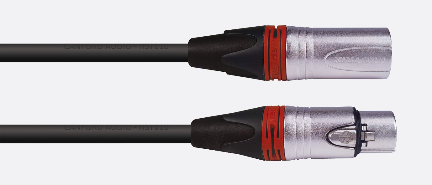 5-Pin XLR DMX AES/EBU Digital Audio/Data Mic Cables with Neutrik Conne -  Custom Cable Connection