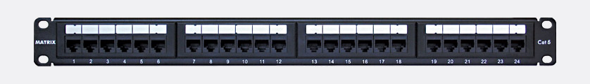 24 way patch panel