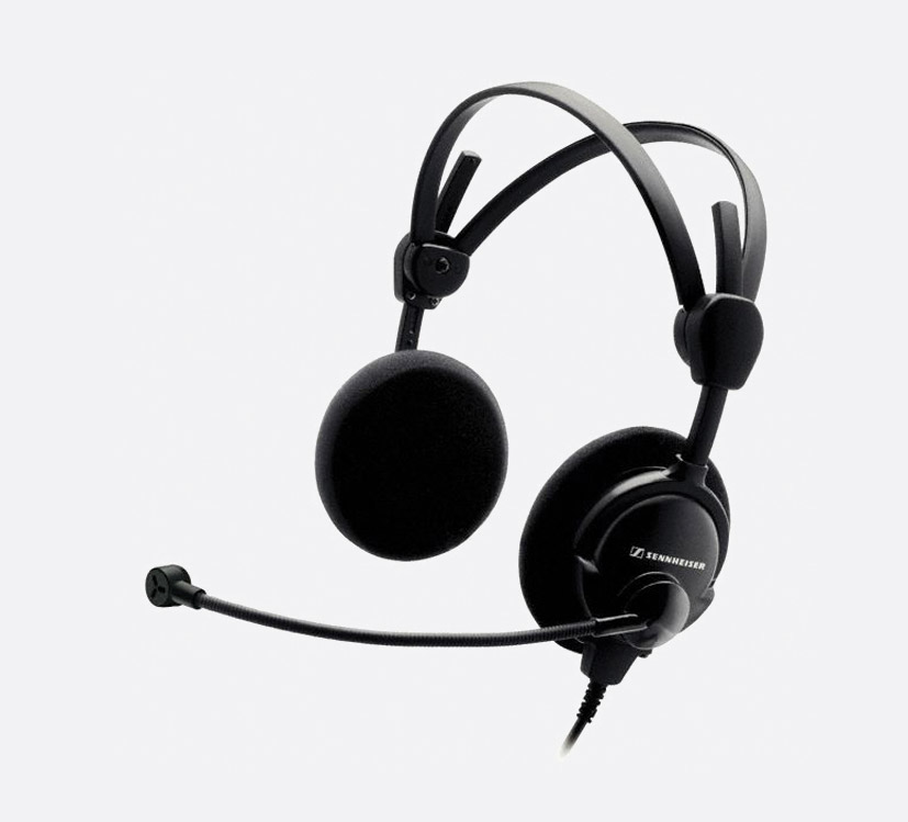 Sennheiser PC 3 CHAT Stereo Headset, Supra-aural, Black, 2m, Noise Can