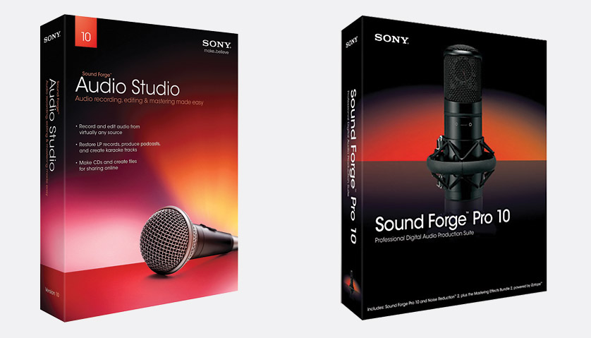 how to record using sony sound forge audio studio