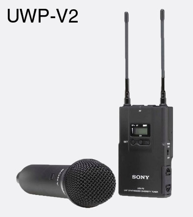 SONY UWP V2 67 RADIOMIC SYSTEM UHF handheld transmitter mobile