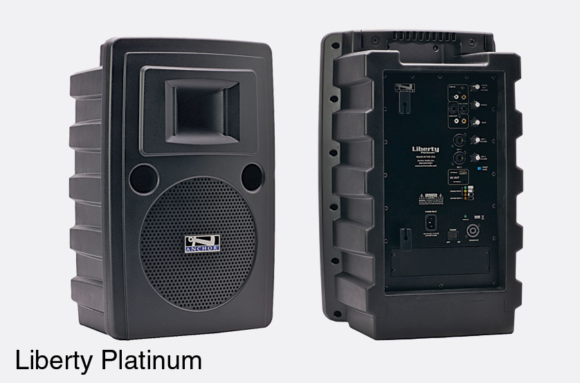 ANCHOR LIB-8000 LIBERTY PLATINUM PA SYSTEM AC/Battery, without ...