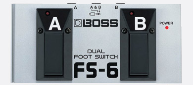 ROLAND FS-6 FOOT SWITCH Dual, for R-88 portable recorder