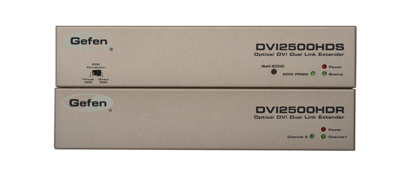 GEFEN EXT-DVI-2500HD VIDEO EXTENDER Dual link DVI-D, 4x LC-LC