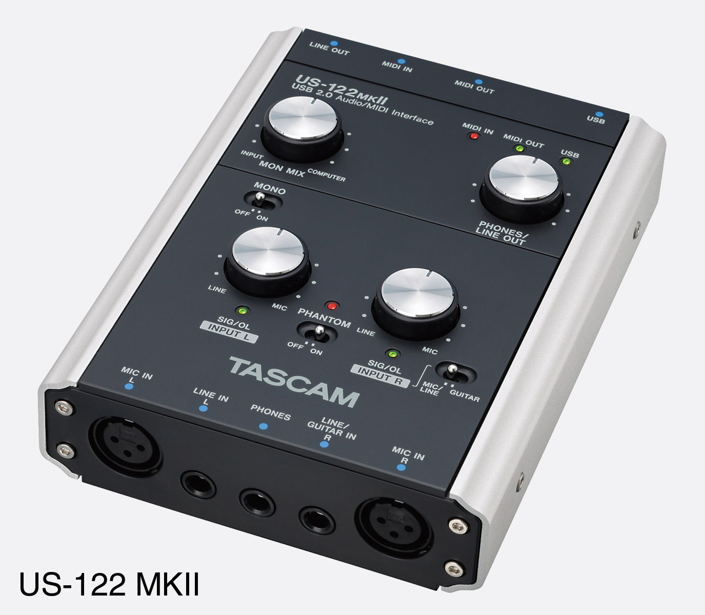 Tascam US-2x2HR High-Resolution USB Audio/MIDI Interface - Starsound Audio,  Inc.