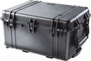 PELI 1630 PROTECTOR CASE Internal dimensions 704x533x394mm, empty, wheeled, black