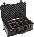 PELI 1535 AIR CASE Internal dimensions 518x284x183mm, with TrekPak, wheeled, black