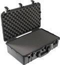 PELI 1555 AIR CASE Internal dimensions 584x324x191mm, with foam, black