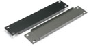 CANFORD RACK PANEL BLANK, HALF WIDTH 2U Extruded aluminium, black painted