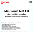 LINDOS CD2 MINISONIC Test CD