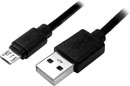 USB CABLE 2.0, Type A male - Type B-micro, 1.8 metre, black