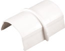 D-LINE CP5025W 1/2-ROUND SMOOTH-FIT COUPLER, For 50 x 25mm trunking, white