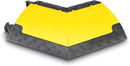 DEFENDER MINI R CABLE PROTECTOR 3-channel, corner, 45-degree right, yellow