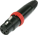 NEUTRIK NC3FXS-B XLR Switched socket