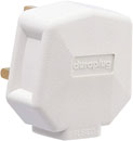 DURAPLUG PF133WHI UK MAINS PLUG 13A  fused, white