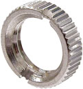 NEUTRIK NRJ-NUT-MK Nickel plated metal ring nut, knurled