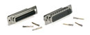 D-SUB 25 pin female, crimp