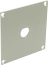 CANFORD UNIVERSAL MODULAR CONNECTION PLATE 1x BNC, grey