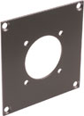 CANFORD UNIVERSAL MODULAR CONNECTION PLATE 1x Speakon NLT or EP/AP, dark grey