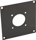 CANFORD UNIVERSAL MODULAR CONNECTION PLATE 1x Hirose JRC21 CCZ-A, dark grey