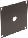 CANFORD UNIVERSAL MODULAR CONNECTION PLATE 1x F type, dark grey