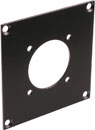 CANFORD UNIVERSAL MODULAR CONNECTION PLATE 1x Speakon NLT or EP/AP, black