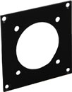 CANFORD UNIVERSAL MODULAR CONNECTION PLATE 1x Tourline37, black