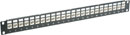 CANFORD CAT6 FEEDTHROUGH PATCH PANEL 1U 1x 24 way, screened