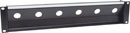 CANFORD TAILBOARD PANEL Angled 2U 6x Lemo SMPTE FMW / FXW plug, black