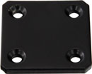 CANFORD BLANKING PLATE For Tailboard panel, LEMO FMW / FXW cutout, black
