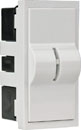 RPP EASYCLIP MODULE PE516 16A key switch, double pole, half module, white