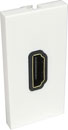 CANFORD AV MODULE Economy, HDMI socket, pigtail type, half module, white