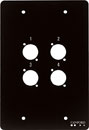 CANFORD FLUSH WALLBOX Top plate, 4 holes for type A