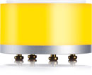 YELLOWTEC litt 50/22 YELLOW LED COLOUR SEGMENT 51mm diameter, 22mm height, silver/yellow
