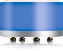 YELLOWTEC litt 50/22 BLUE LED COLOUR SEGMENT 51mm diameter, 22mm height, silver/blue