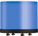 YELLOWTEC litt 50/35 BLUE LED COLOUR SEGMENT 51mm diameter, 35mm height, black/blue