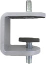 YELLOWTEC m!ka SYSTEM POLE TABLE CLAMP 14-40mm desktop compatibility, silver